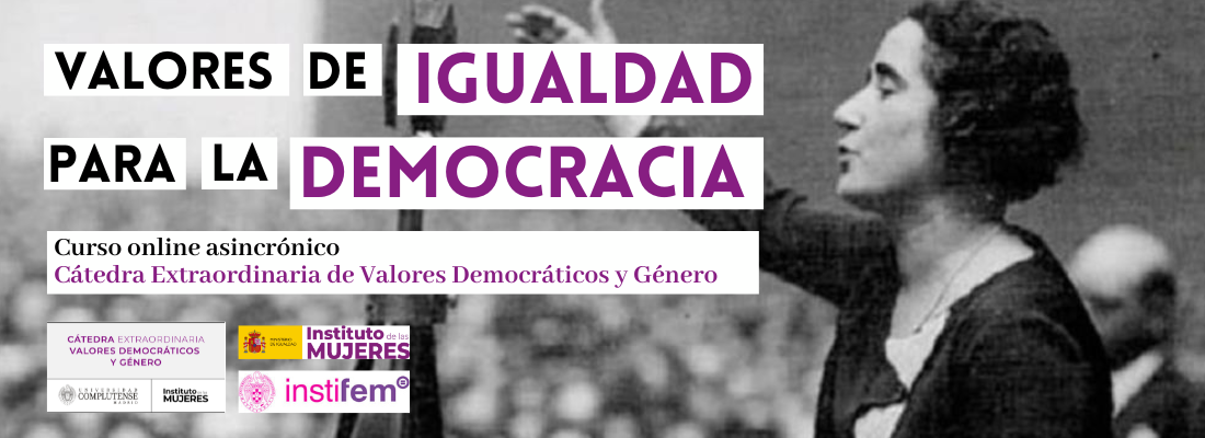 Curso online permanente Valores de Igualdad para la Democracia